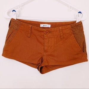 RVCA | Rust Orange Shorts | Size 24